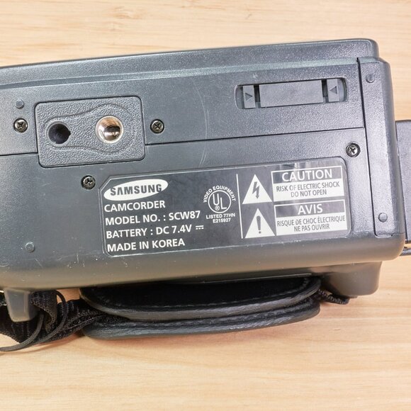 Vintage Samsung SCW87 Hi8 Camcorder / NTSC / Tested & Working - Picture 7 of 7